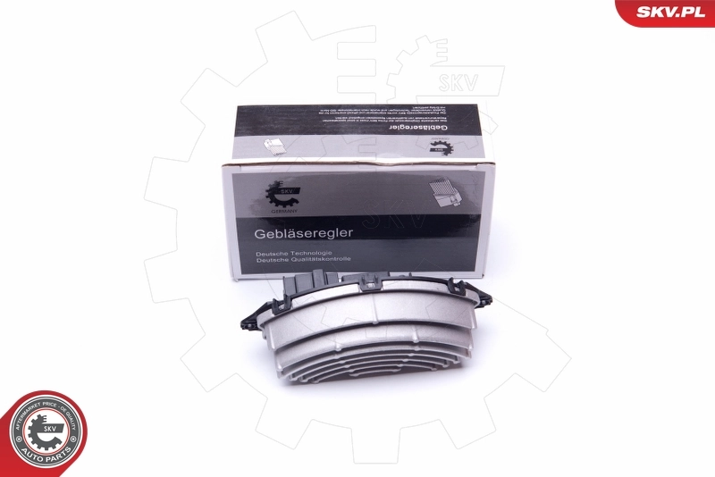 Resistor, interior blower